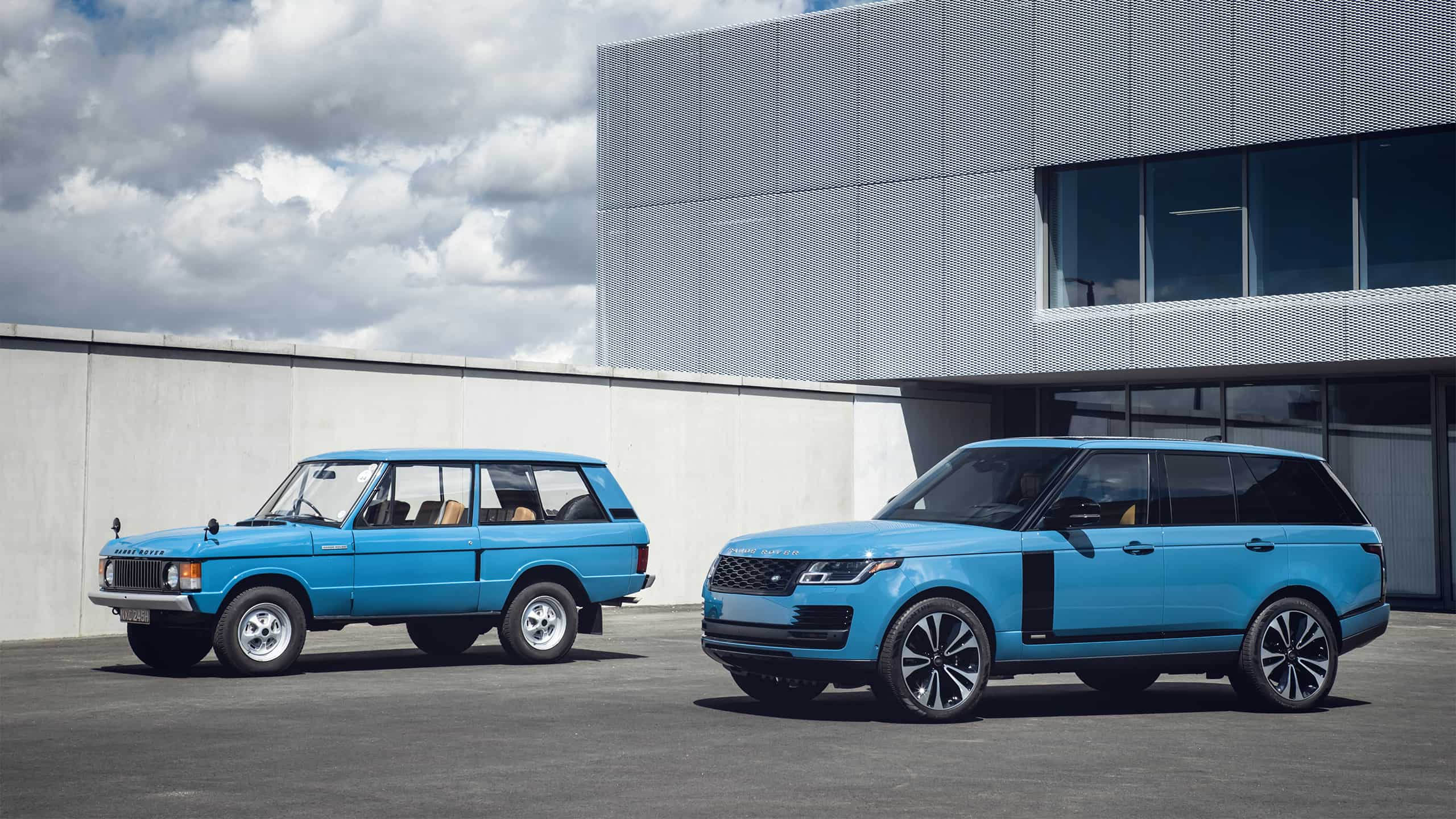 Old and New Range Rover