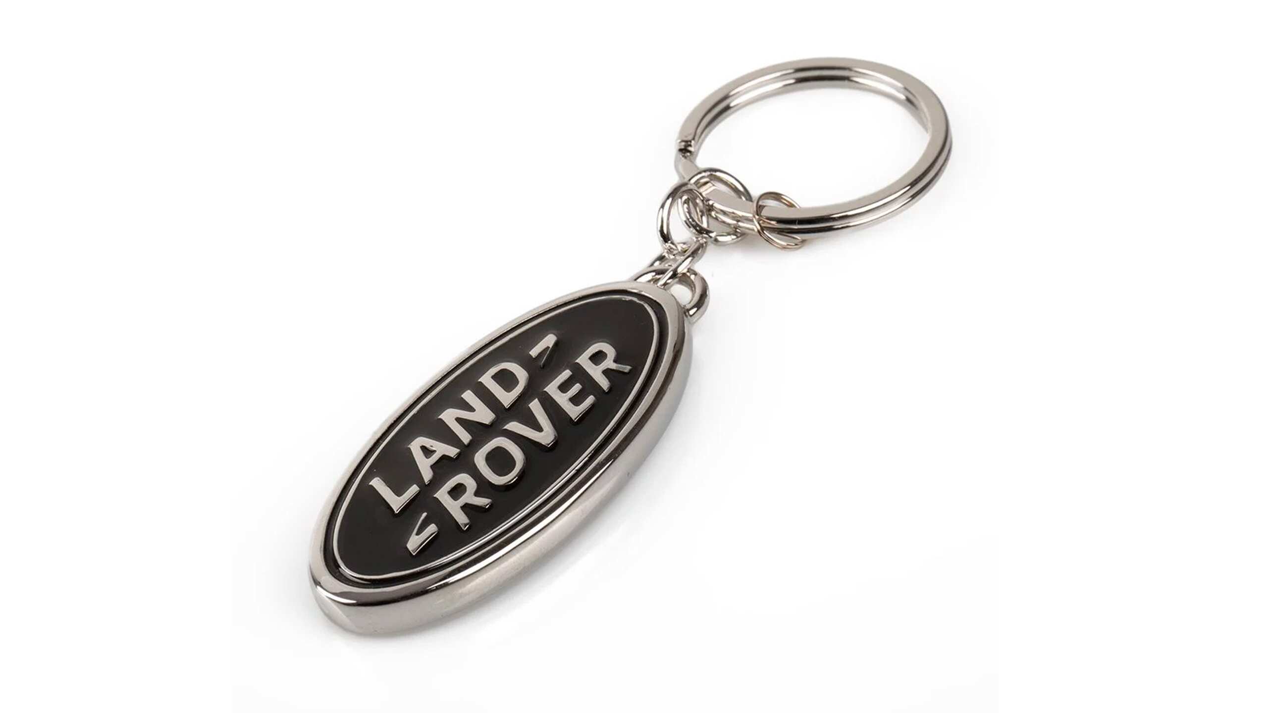 Oval Keyring - Black