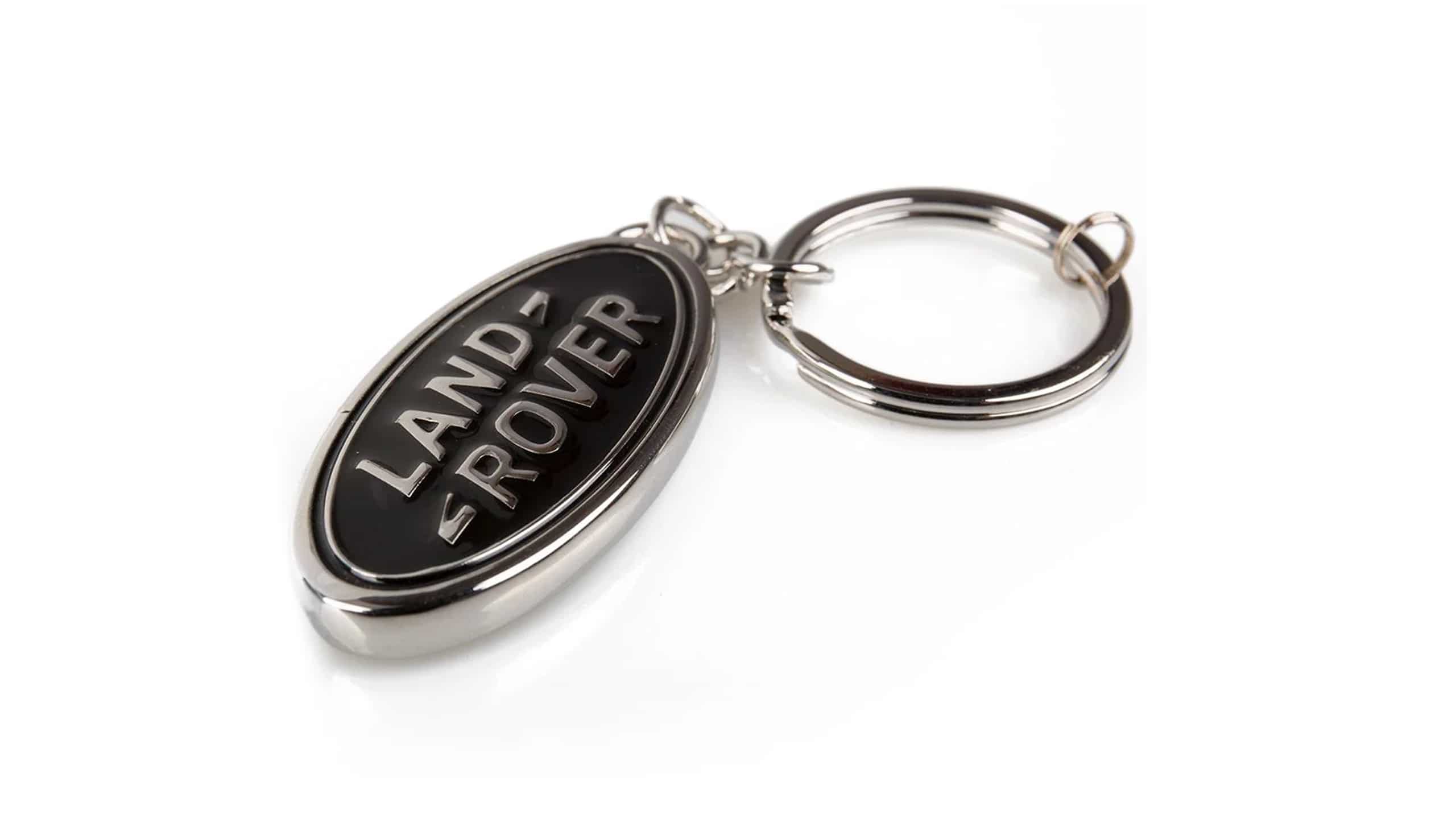 Oval Keyring - Black