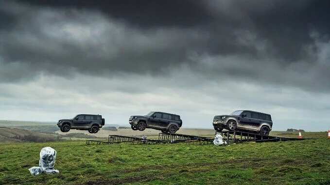 Land Rover Defender Participated In |the Filming Of The 007 Series Of Movies "Life And Death"