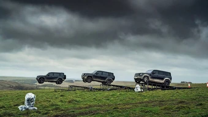 Land Rover Defender Participated In |the Filming Of The 007 Series Of Movies "Life And Death"