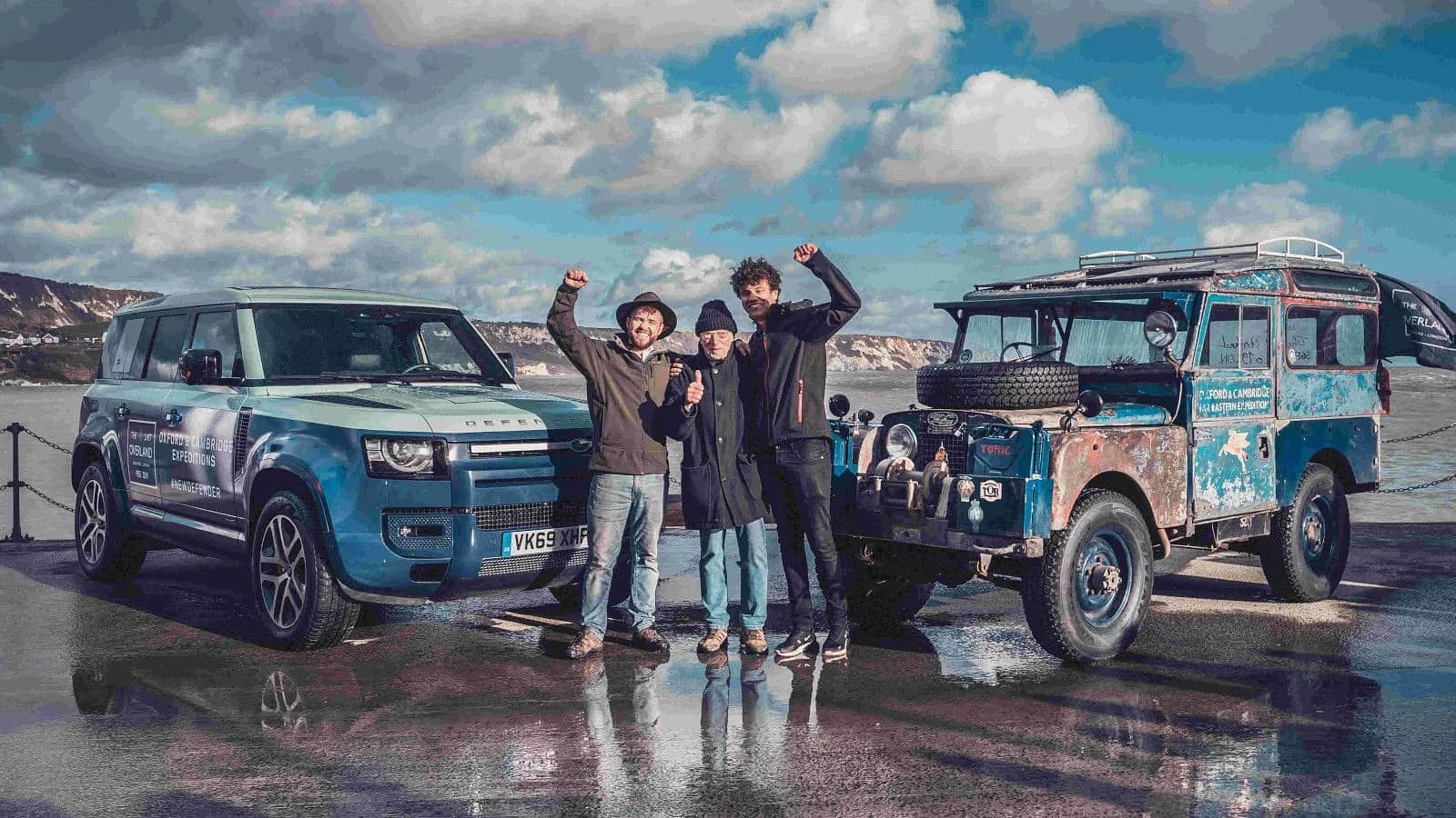 Above & Beyond The Cross-generation Meeting Of The Spirit Of Adventure | New Defender Welcomes The Last Overland Eurasian Expedition Team To Complete The Epic Journey